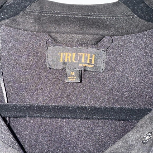 Truth by Republic Black Suede Shacket - Picture 5 of 5